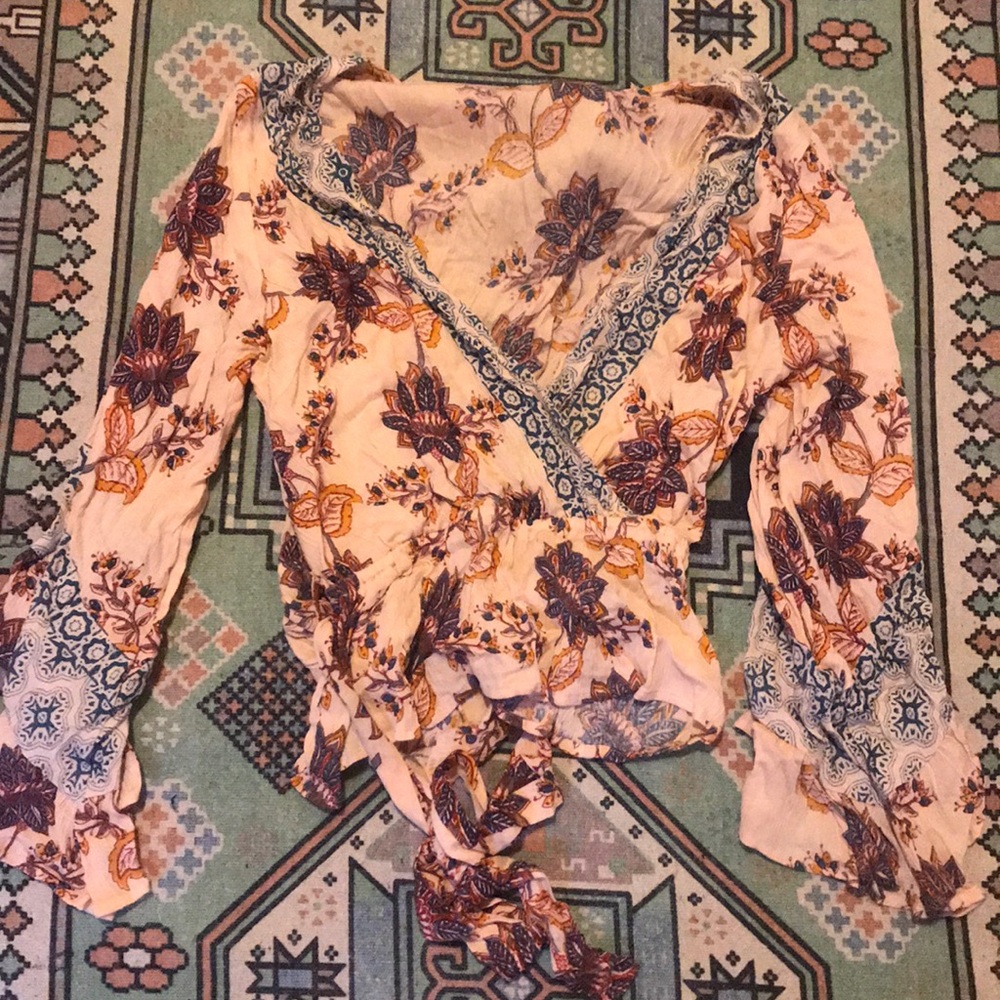 V Neck Blouse